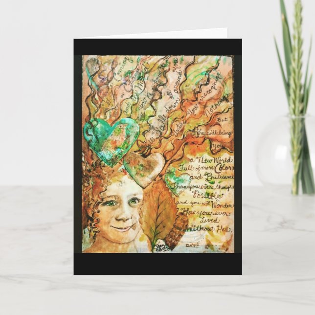 La carte parfaite pour attendre le premier bébé (f (Devant)