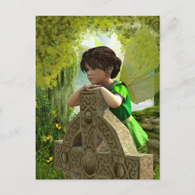 La carte postale Celtic Fairy (Devant)