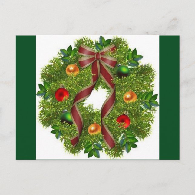 La carte postale de Christma. (Devant)