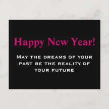 La carte postale de nouvelle année