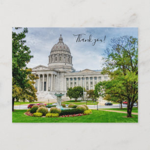 La carte postale de remerciement du Capitole du Mi