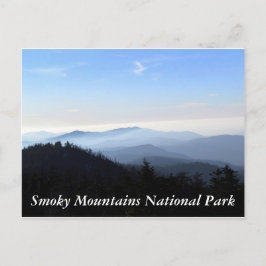 La carte postale des montagnes enfumées