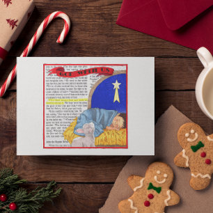 La Carte Postale Inspirante De Dieu Avec Nous