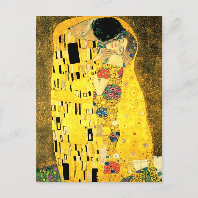 La carte postale Kiss by Gustav Klimt Fine Art (Devant)