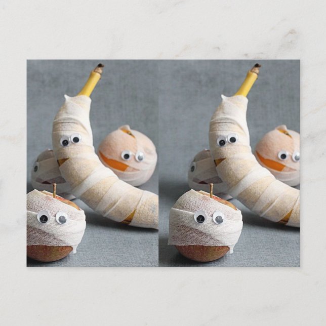 ****LA CARTE POSTALE MUMMY GANG HALLOWEEN*** (Devant)