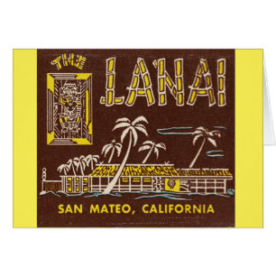La carte salon Lanai Tiki