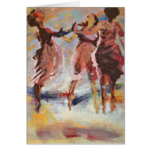 La carte vierge "exultent "