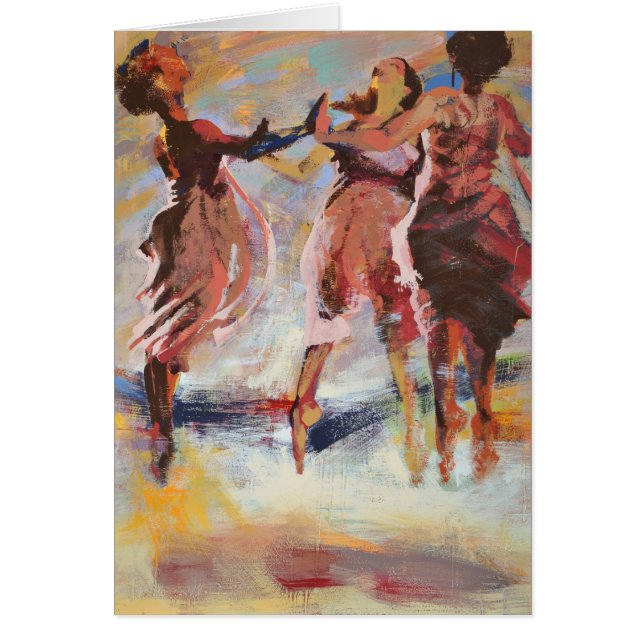 La carte vierge "exultent " (Devant)