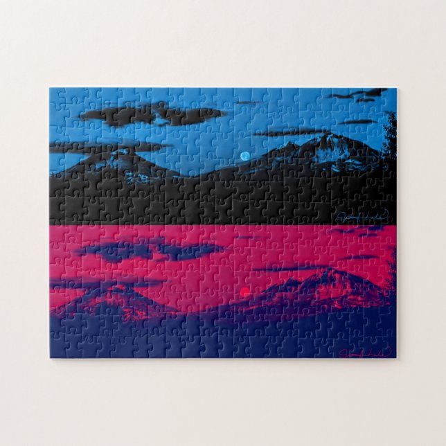 La Cascade Parfait Moon Puzzle (Horizontal)