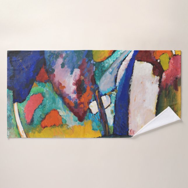 La Cascade, Wassily Kandinsky (Serviette de bain)