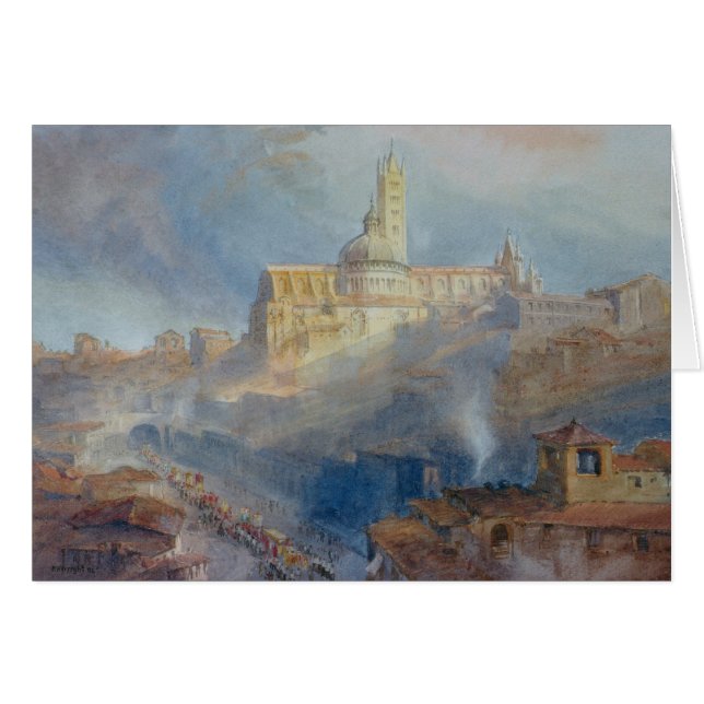 La cathédrale, Sienne, 1902 (Devant horizontal)