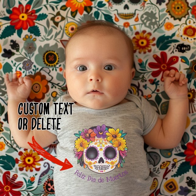 🌹 La Catrina Dia de Muertos 🌹 Baby Strampler (La Catrina Dia de Muertos Tribute )