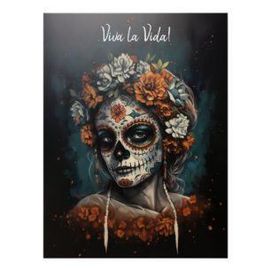 La Catrina Ewiger Geist Dia de los Muertos Poster