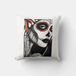 La Catrina Kissen
