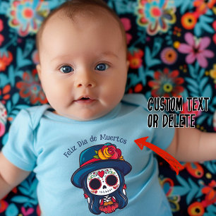 💖 La Catrina T-Shirt Baby Strampler