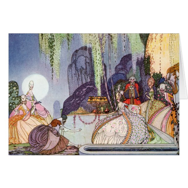 La Cendrillon de Kay Nielsen au bal (Devant horizontal)
