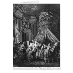 La cérémonie du l'aller-à-lit de la jeune mariée