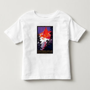 La Chaine De der Montblanc Vintages PosterEurope Kleinkind T-shirt