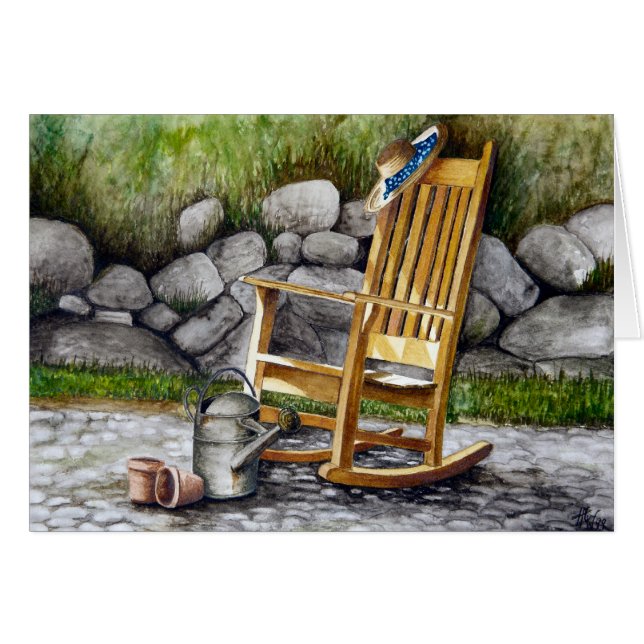 La chaise de basculage (Devant horizontal)