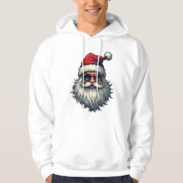 La chaleur de Noël, Père Noël Sweatshirts (Devant)