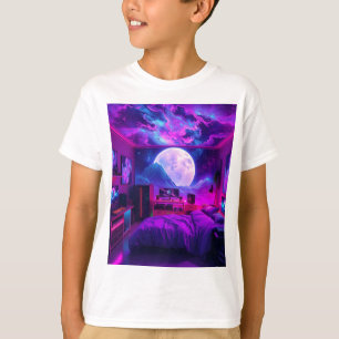 La chambre du joueur sur un autre T-shirt Planet K