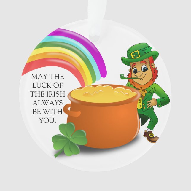 La Chance Du Jour de la Saint Patrick Irlandais (devant)