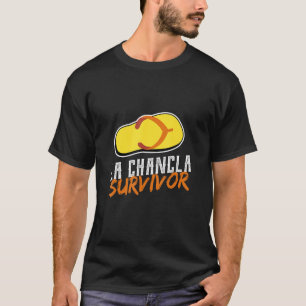 La Chancla Survivor Shirt, Funny Spanish T-Shirt, T-Shirt