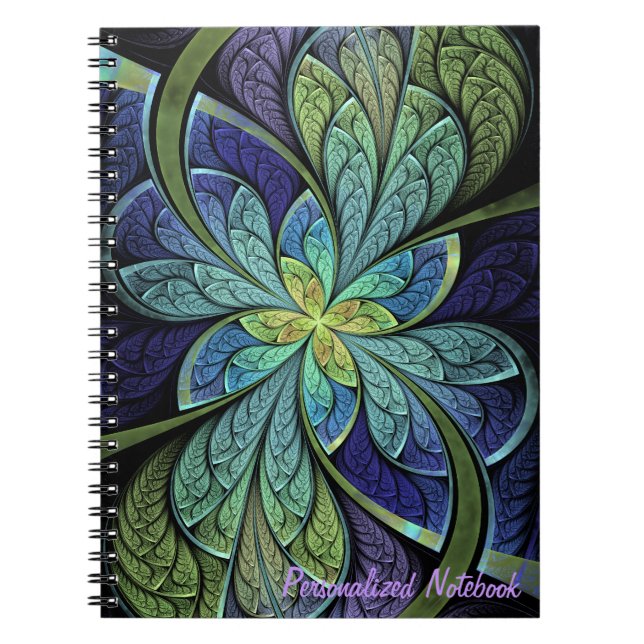 La Chanteuse IV personalisiertes Notizbuch Notizblock (Vorderseite)