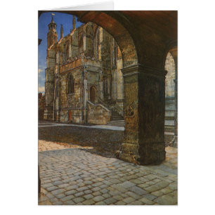 La chapelle d'Eton College par Anna Alma Tadema