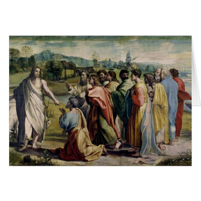 La charge du Christ à St Peter (bande dessinée (Devant horizontal)