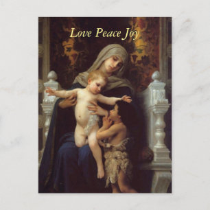 La Charité de Bougeureau, cartes postales de Noël