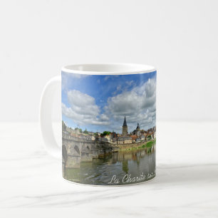 La Charité sur Loire Stadt in Frankreich Reise Kaffeetasse