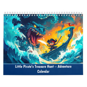 La chasse au trésor du petit pirate – Calendrier d