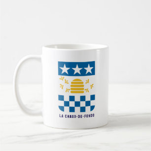 La Chaux-de-Fonds Wappen, Schweiz Kaffeetasse