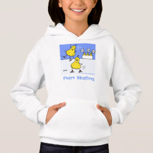 La chemise de la fille de patinage mignonne drôle