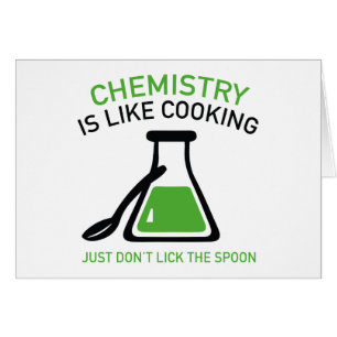 La chimie est comme la Cuisine
