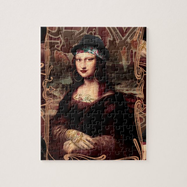 La Chola Mona Lisa Mexikanisch (Vertikal)