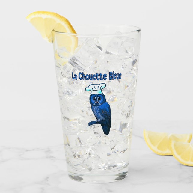 La Chouette Bleue Café Glas (Vorderseite Ice)