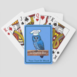 La Chouette Bleue Café Spielkarten