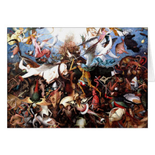 "La chute des anges rebelles" de Pieter Bruegel