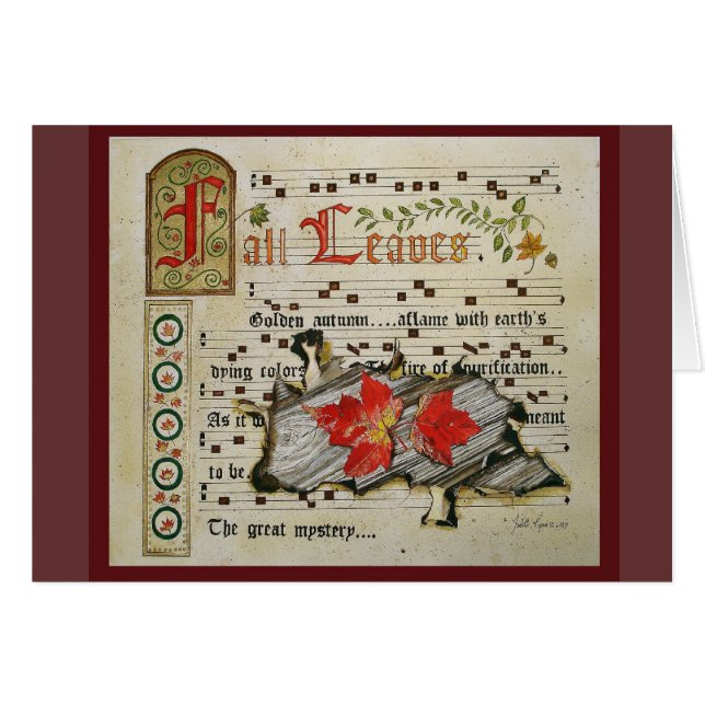 La chute laisse le manuscrit (Devant horizontal)