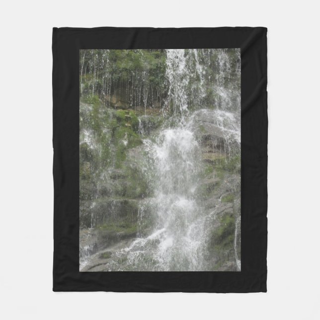 La Chute Wasserfall im Forillon Nationalpark Fleecedecke (Vorderseite)