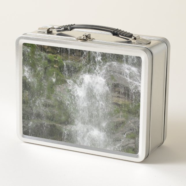 La Chute Wasserfall im Forillon Nationalpark Metall Brotdose (Vorderseite)