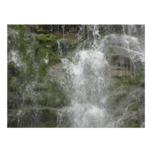 La Chute Wasserfall im Forillon Nationalpark Poster