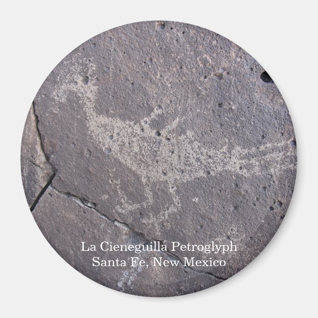 La Cieneguilla Petroglyph Santa Fe Magnet (Vorne)