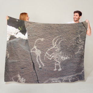 La Cieneguilla Petroglyph Site Santa Fe Fleecedecke