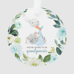 La cigogne florale bleue, tu vas devenir grand-par