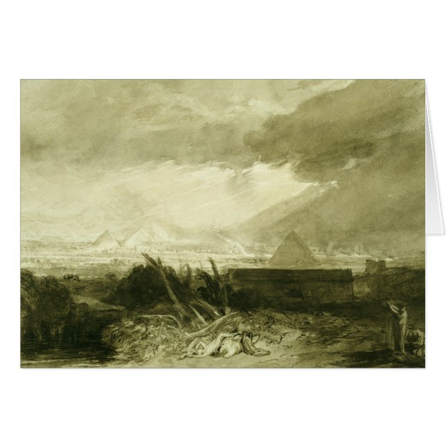 La cinquième peste de l'Egypte, 1806-10 (Devant horizontal)