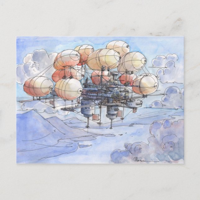 La Citta' Palloncino Postkarte (Vorderseite)