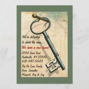 La clé - faire-part mobile